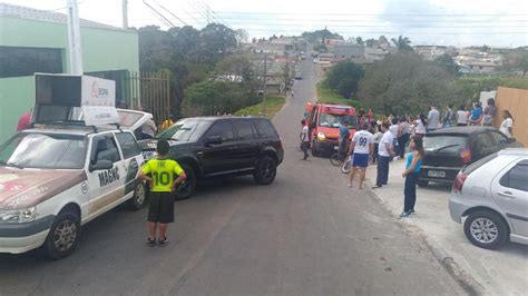 Motociclista Socorrido Em Estado Grave Ap S Bater Na Traseira De Land