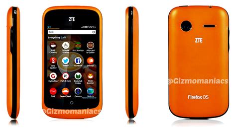 Zte Open Running On Firefox Os Gizmomaniacs