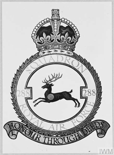 Coat Of Arms Crest Of No 288 Squadron Royal Air Force