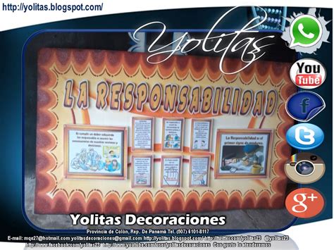 Yolitas Decoraciones Mural De La Responsabilidad Panam