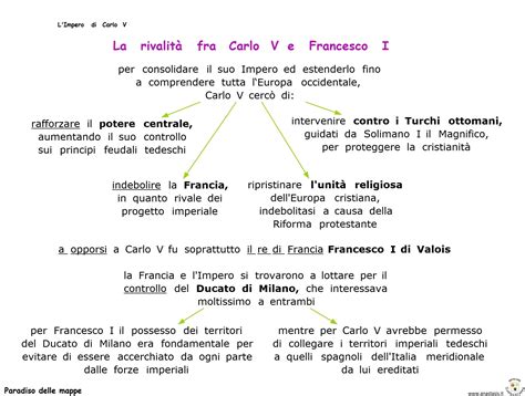 Paradiso delle mappe L Impero di Carlo V La rivalità fra Carlo V e