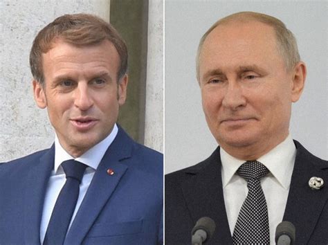 マクロン仏大統領、プーチン露大統領との電話協議で即時停戦要求 毎日新聞