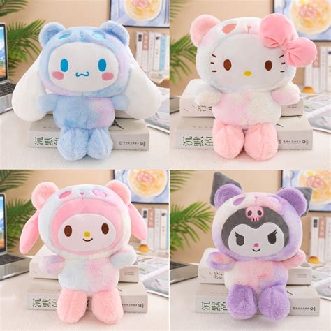 Sanrio Thú Nhồi Bông Hình Nhân Vật Hoạt Hình Kuromi Cinnamoroll Tai To 8 Inch Shopee Việt Nam