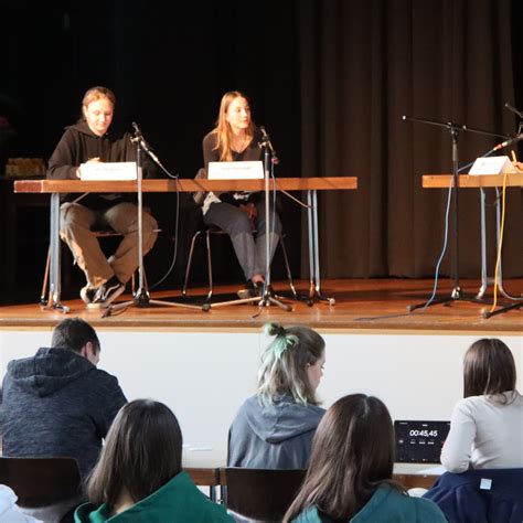 Jugend Debattiert Schulwettbewerb Marien Gymnasium Kaufbeuren Marien