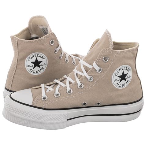 Buty Trampki Converse Ctas Lift Hi A02432c Beżowe 13134478225