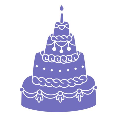 Design Png E Svg De Bolo De Aniversário Vitoriano Cortado Para Camisetas