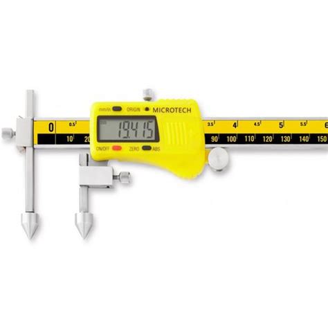 Digital Caliper 14173 Series MICROTECH Long Jaw Stainless Steel