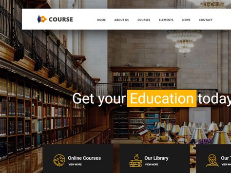 43 Educational Website Templates Free Download HTML with CSS