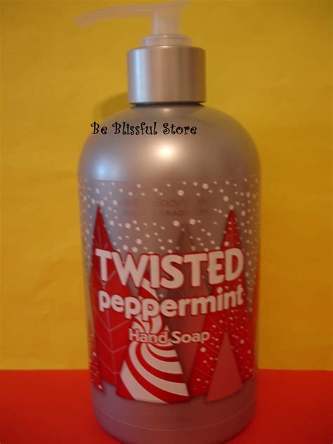 Bath & Body Works Twisted Peppermint Deep Cleansing Anti Bacterial Hand ...