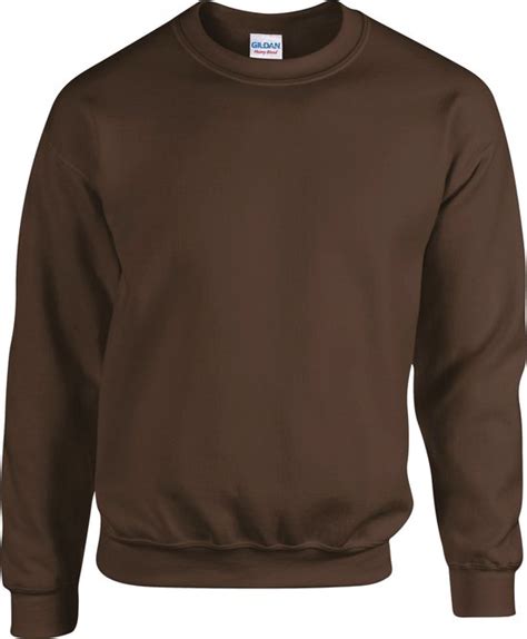 Gildan Heavy Blend Adult Crewneck Sweatshirt GI18000 Dark Chocolate