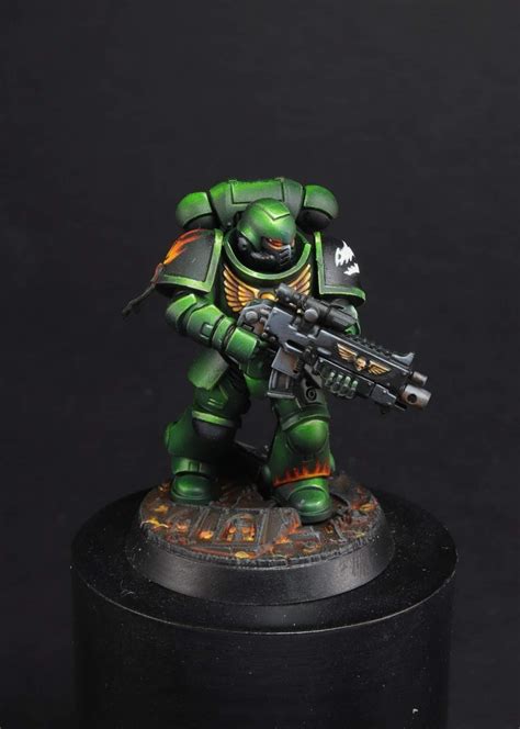 Warhammer 40k Salamanders Salamanders Space Marines Warhammer Models