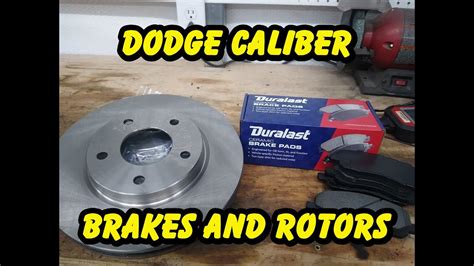 Dodge Caliber How To Change Brakes And Rotors YouTube