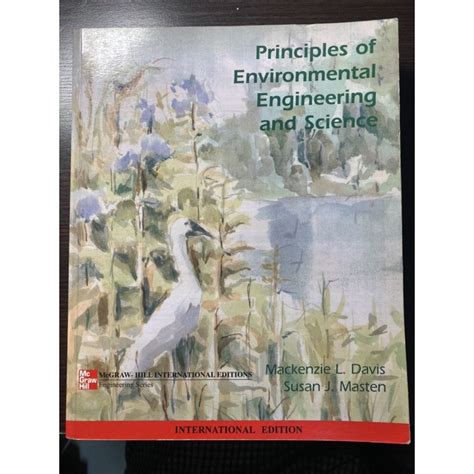 原文書 Principles of Environmental Engineering and Science 蝦皮購物