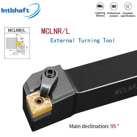 Intlshaft MCLNR2525 MCLNR1616 MCLNR2020 External Triangul Turning Tool