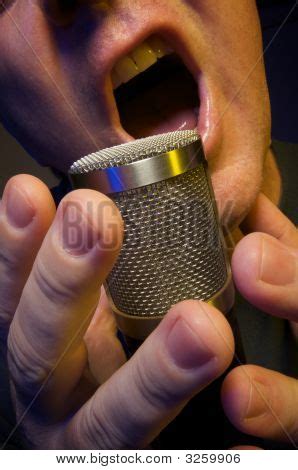 Vocalist Microphone Image Photo Free Trial Bigstock