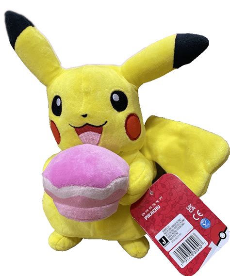 Jazwares Pokemon Day 8 V Day Plush Rose Puff Pikachu