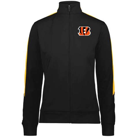 Cincinnati Bengals Ladies' Performance Colorblock Full Zip - Teetine Store