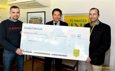 FC Nantes Fondation Recherche Alzheimer 4 000 euros remis à la