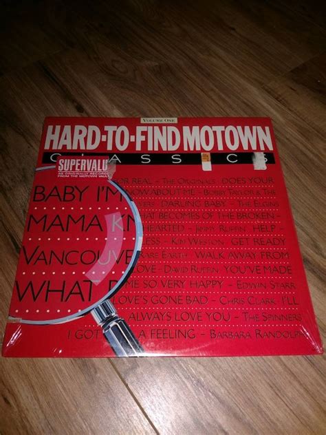 Hard To Find Motown Volume One Lp New Sealed Etsy