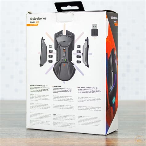 Огляд ігрової мишки SteelSeries Rival 650 Wireless і поверхні QcK ...
