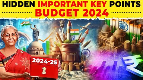 Hidden Key Points Of Budget 2024 Budget 2024 Key Points Budget 2024