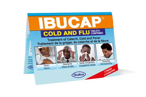 Ibucap Cold And Flu Tablets Shalina Healthcare