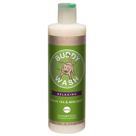 Buddy Wash® Green Tea & Bergamot 2-in-1 Shampoo + Conditioner - Buddy ...