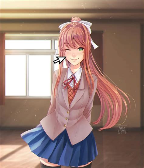 pin  mizu  doki doki literature club literature club