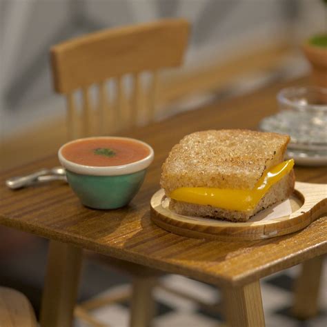 Tiny Grilled Cheese and Tomato Soup | Tastemade