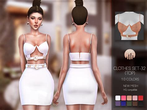 The Sims Resource Clothes Set Top Bd