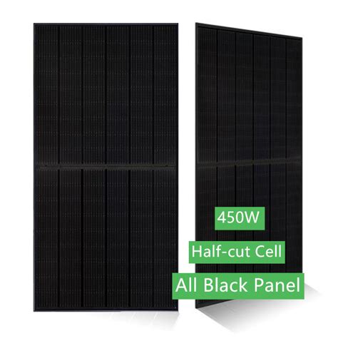 Fotovo PV Module 450W Half Cell Mono All Black Solar Panel Mono Solar