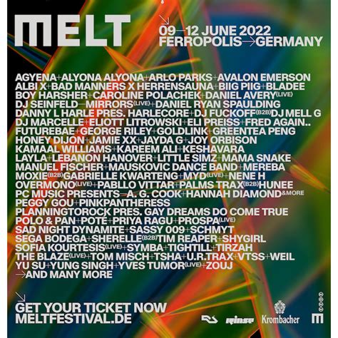 Melt Festival announces huge 2022 lineup including Jamie xx and ...