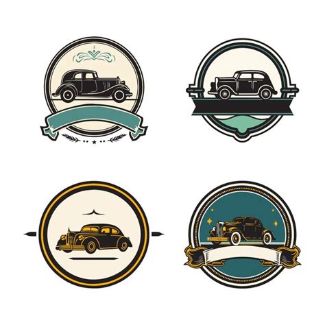 Premium Vector Hand Drawn Vintage Logo In Flat Line Art Style