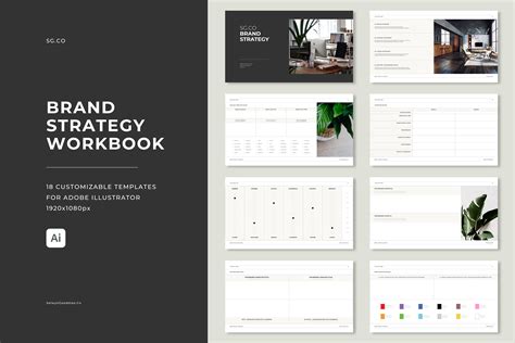 Brand Strategy Workbook Template Graphic By Selwyn Goodman Creative