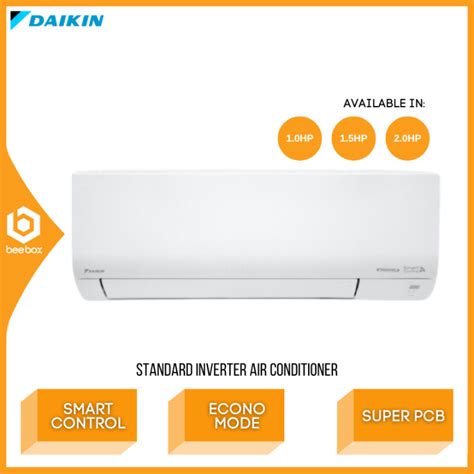 Daikin Standard Inverter Air Conditioner Ftkf R Hp Hp Hp