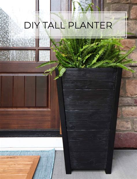 The Best Diy Planter Plans Pine And Poplar