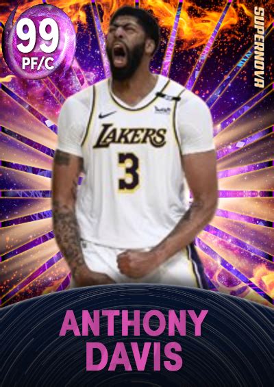 Nba K Kdb Custom Card Anthony Davis