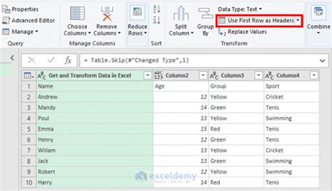 How To Get And Transform Data In Excel 4 Suitable Examples