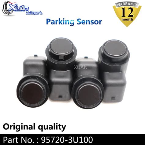 XUAN 4pcs Car PDC Parking Sensor Bumper Reverse Assist 95720 3U100 For