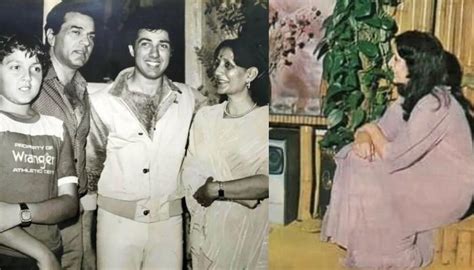 Dharmendra And First Wife Prakash Kaur S Daughter S Rare Picture From