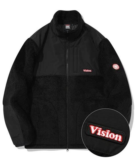 Musinsa Vision Streetwear Vsw Fleece Padding Jacket Black