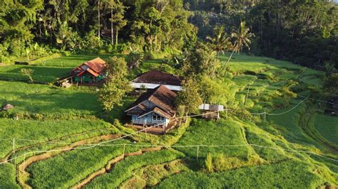 Kampung Terujung Pemandangan Alam Indah Saat Pagi Di Bungbulang