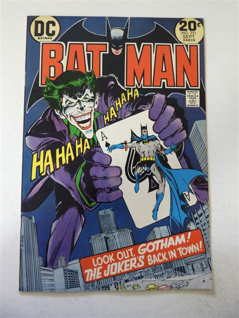 Batman 251 1973 Fnvf Condition Comic Books Bronze Age Dc