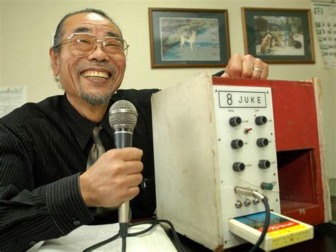 This is Daisuke Inoue, the inventor of karaoke. He did not patent the ...