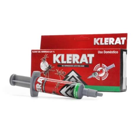 Hormiguicida Klerat Gel 10 Grs Control Eficaz De Hormiga