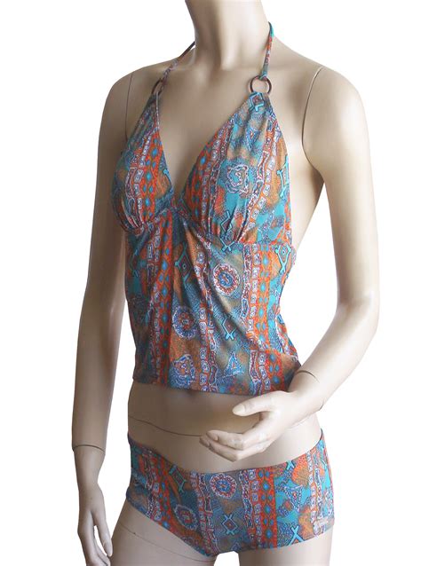 Neckholder Triangel Tankini von Solar Tan Thru durchbäunend B Cup