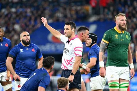 Rugby Pourquoi Larbitre De France Afrique Du Sud Ben Okeeffe A