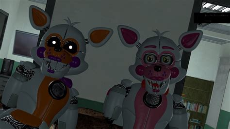 Gmod Fnaf Funtime Foxys And Lolbits New House Youtube