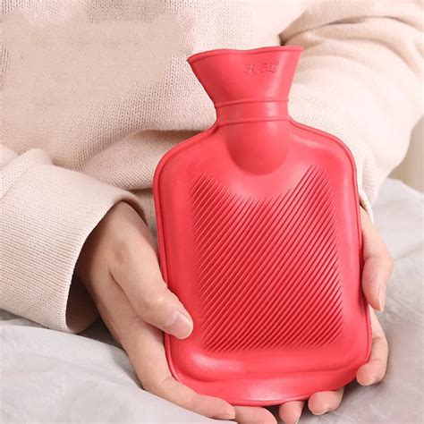 500ml Water Injection Rubber Hot Water Bottle Thick Hot Water Bottle