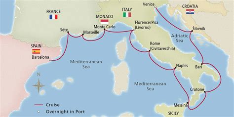 Mediterranean & Italian Sojourn - 2026 Itinerary - Barcelona to Venice ...